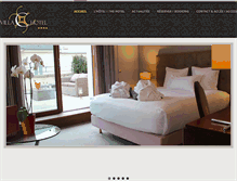 Tablet Screenshot of hotelvillac.com